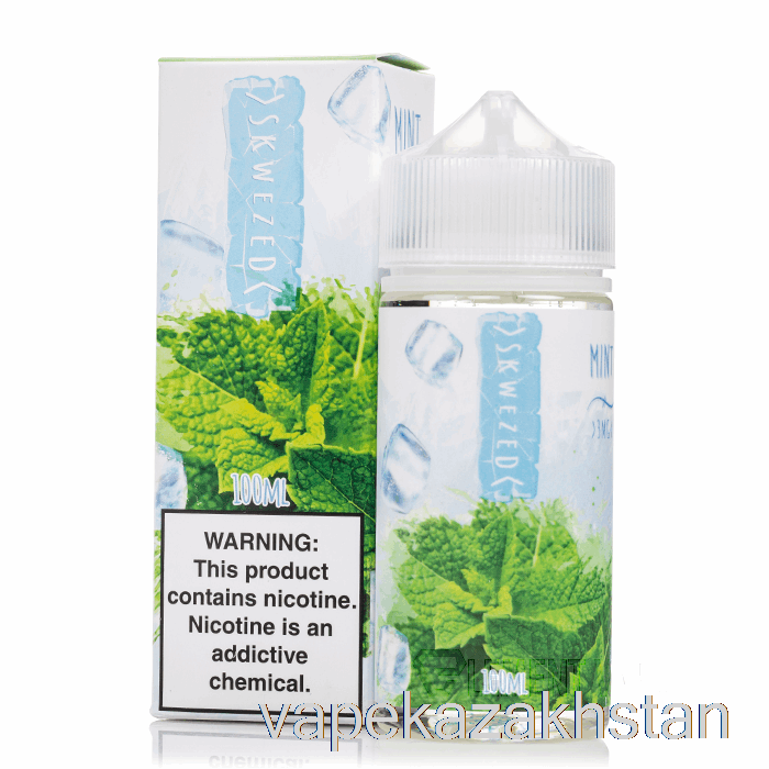 Vape Disposable ICE Mint - SKWEZED - 100mL 3mg